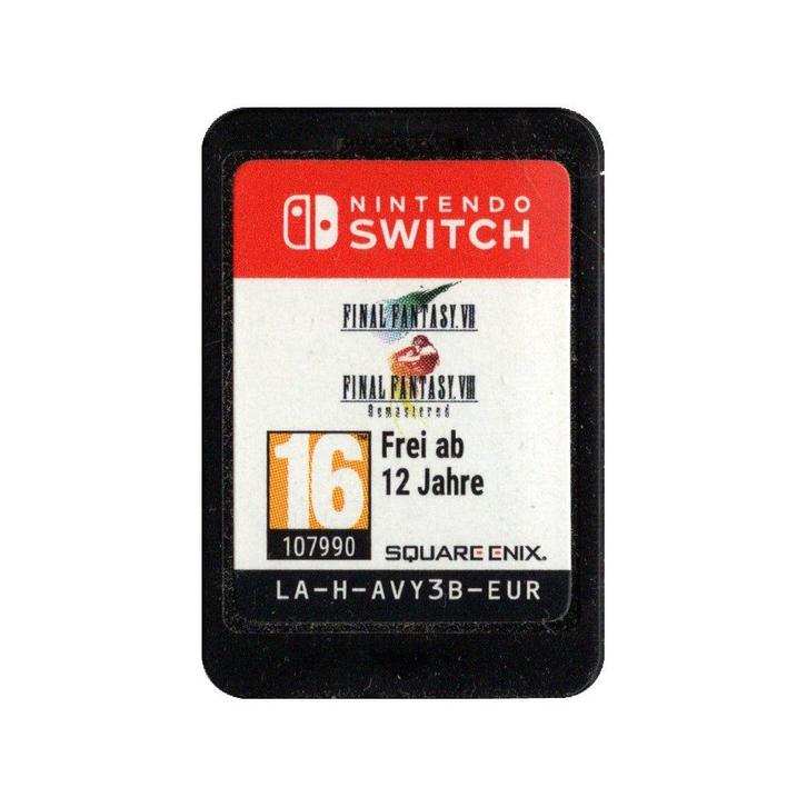 Switch Final Fantasy VII & VIII Remastered Twin Pack, Spelcomputers en Games, Spelcomputers | Nintendo Switch, Zo goed als nieuw