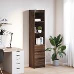 vidaXL buffetkast 37,5x35x180 cm spaanplaat bruin, Verzenden, Nieuw, Overige houtsoorten