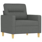 Fauteuil stof donkergrijs | Tweedekansje | OP=OP, Huis en Inrichting, Fauteuils, Nieuw, 75 tot 100 cm, Ophalen of Verzenden, 75 tot 100 cm