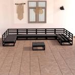 vidaXL 11-delige Loungeset massief grenenhout, Tuin en Terras, Tuinsets en Loungesets, Verzenden, Nieuw, Loungeset