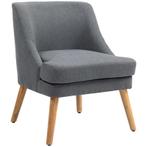 TRUUSK Accentstoel In Scandinavische Stijl, Fluweel, 25D Sch, Huis en Inrichting, Stoelen, Verzenden, Nieuw