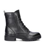 Tamaris veterboots voor dames in het Zwart, Tamaris, Verzenden, Zwart, Lage of Enkellaarzen