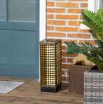 Rotan LED Buitenlamp, Waterdicht, Lichtsensor voor Tuin/Terr, Verzenden, Nieuw