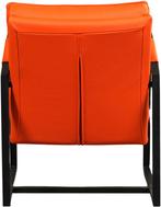 Oranje leren industriële design stoels - Toledo Leer Orange, Huis en Inrichting, Fauteuils, Nieuw, Leer, Ophalen of Verzenden