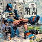 Luc Best - Batman - Relax, Antiek en Kunst, Kunst | Schilderijen | Modern