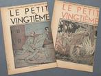 2 fascicules le Peit Vingtième avec couverture de Hergé -, Boeken, Nieuw