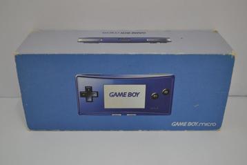 GameBoy Advance Micro Blue beschikbaar voor biedingen