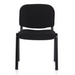 Vergaderstoel | Polyester | Zwart | Ergonomisch, Verzenden, Nieuw