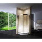 Douchecabine 80X80 Kwartrond Floor HB- Helder Glas, Doe-het-zelf en Verbouw, Sanitair, Ophalen of Verzenden, Nieuw