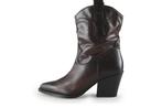 Linea Zeta Cowboy laarzen in maat 39 Bruin | 10% extra, Kleding | Dames, Bruin, Verzenden, Zo goed als nieuw, Linea Zeta