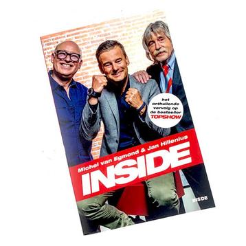 Gesigneerd boek Johan Derksen - Inside beschikbaar voor biedingen