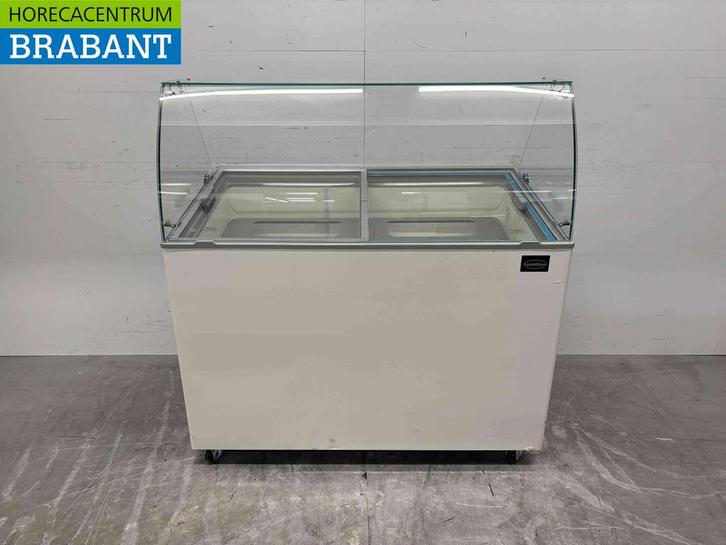 Verrijdbare Combisteel Java Schepijsvitrine 8 bakken 230V, Zakelijke goederen, Horeca | Keukenapparatuur, Nieuw zonder verpakking