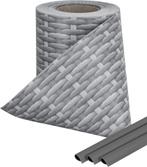Vlechtband - Privacyfolie - Hekfolie - 35m - PVC - Grijs - K, Tuin en Terras, Tuinhekken en Hekwerk, Verzenden, Zo goed als nieuw