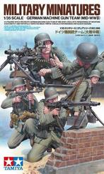 TAMIYA 35386 MILITARY MINIATURES GERMAN MACHINE GUN (MID-..., Hobby en Vrije tijd, Modelbouw | Figuren en Diorama's, Verzenden