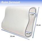 2dekans | EL-Life Orthopedisch Hoofdkussen tegen Nekklachten, Huis en Inrichting, Ophalen of Verzenden, Zo goed als nieuw