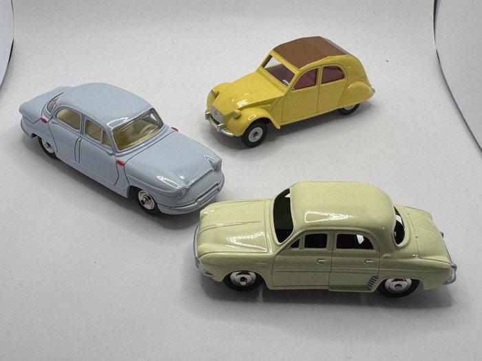 Dinky Toys 1:43 - Modelauto (3) - Renault Dauphine - Citroën, Hobby en Vrije tijd, Modelauto's | 1:5 tot 1:12