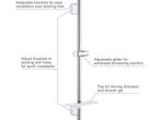 GROHE Rainshower SmartActive Glijstang - 90 cm - met, Huis en Inrichting, Verzenden, Zo goed als nieuw
