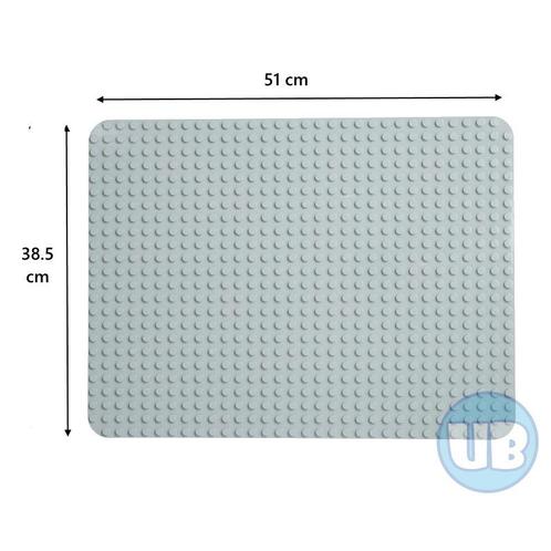 Grote XL bouwplaat lichtgrijs - 51 x 38,5 cm, Kinderen en Baby's, Speelgoed | Duplo en Lego, Nieuw, Verzenden