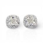 Oorbellen - 18 karaat Witgoud - 2.42ct. tw. Diamant, Nieuw