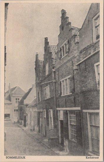 SOMMELSDIJK - Kerkstraat, Verzamelen, Ansichtkaarten | Nederland, Verzenden
