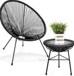 2dekans | LifeGoods Acapulco Stoel Bistroset - Tuinstoelen -, Ophalen of Verzenden, Gebruikt