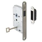 Deurbeslag | Klavierslot | Intersteel | 55 mm (Magneet, RVS), Doe-het-zelf en Verbouw, Verzenden, Nieuw