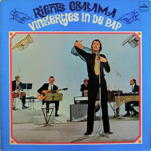 LP gebruikt - Rients Gratama - Vingertjes In De Pap, Cd's en Dvd's, Vinyl | Overige Vinyl, Zo goed als nieuw, Verzenden