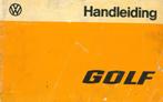 1976 VOLKSWAGEN GOLF INSTRUCTIEBOEKJE HANDLEIDING NEDERLANDS, Auto diversen, Handleidingen en Instructieboekjes, Verzenden