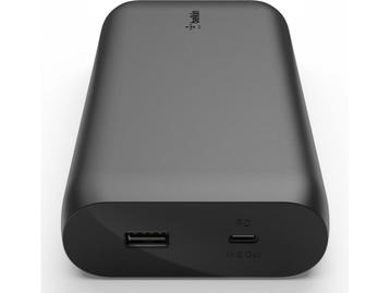 Belkin Powerbank 20.000 mAh - Snellader - Zwart beschikbaar voor biedingen