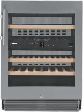 €2699 Liebherr UWTes 1672 Vinidor Vrijstaand Zilver, Roestv, Witgoed en Apparatuur, Koelkasten en IJskasten, 160 cm of meer, Ophalen of Verzenden