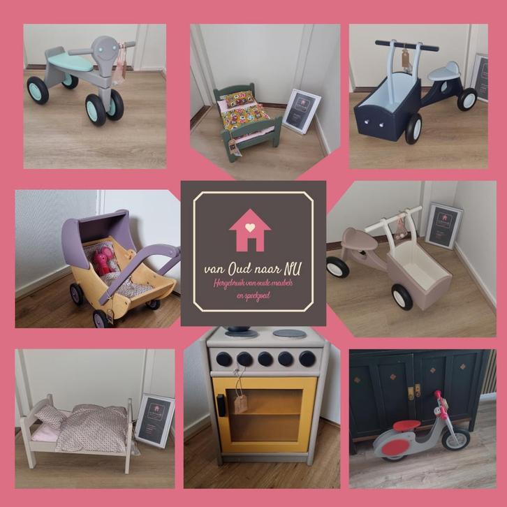 Houten speelgoed | Gerestyled | Uniek |, Kinderen en Baby's, Speelgoed | Houten speelgoed, Zo goed als nieuw, Ophalen of Verzenden