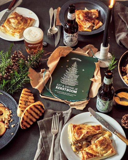 Lowlander kookboek - Eet & drink je kerstboom 9789083278902, Boeken, Overige Boeken, Zo goed als nieuw, Verzenden