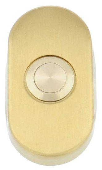Beldrukker BASICS LB51 PVD Mat Goud, Doe-het-zelf en Verbouw, Hang- en Sluitwerk, Nieuw, Ophalen of Verzenden