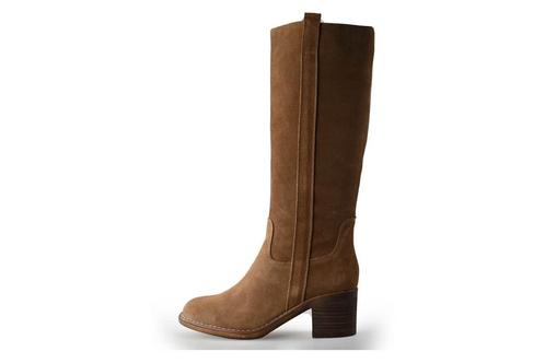 Poelman Laarzen in maat 41 Bruin | 10% extra korting, Kleding | Dames, Schoenen, Bruin, Zo goed als nieuw, Hoge laarzen, Verzenden