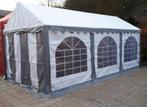 Premium Partytent PVC 4x6x2 mtr in Wit-Grijs (4x6 meter), Tuin en Terras, Partytenten, Verzenden, Nieuw, 2 meter of meer, Partytent