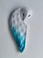 Federico Alibrio - Snowy Leaf barn owl, Antiek en Kunst