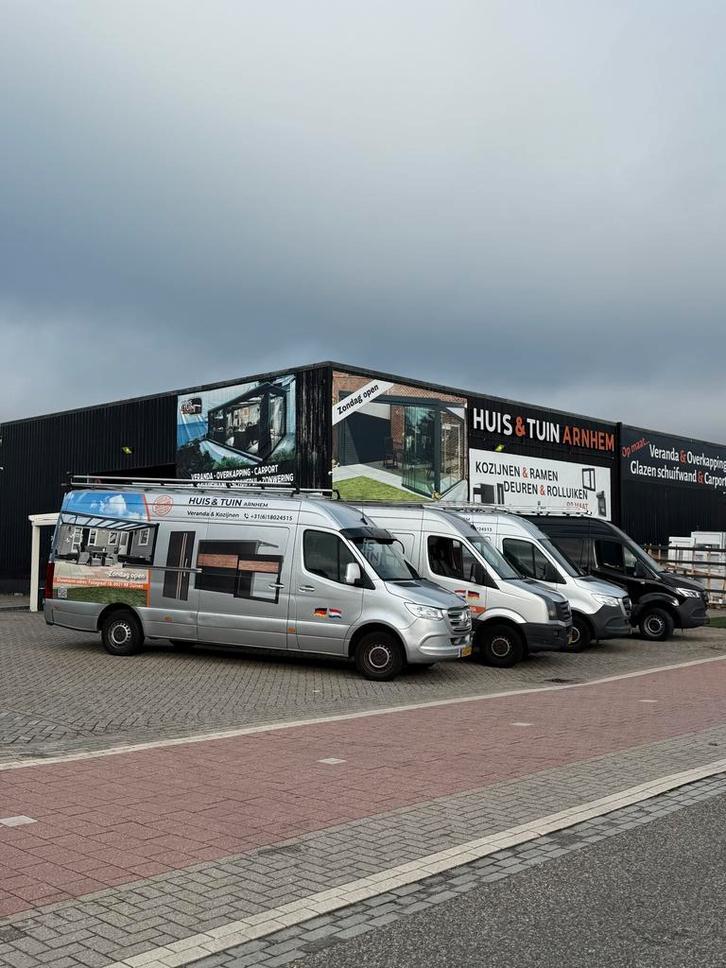 Aluminium veranda op maat | Vakkundig gemonteerd, Tuin en Terras, Overkappingen, Nieuw, Serre