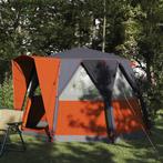 vidaXL Huisje Tent met dak Grijs en Oranje 320 x 320 x 203, Verzenden, Nieuw