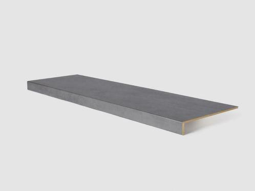 Traprenovatie - Overzettrede - Dark Grey Stone (130 x 38 cm), Doe-het-zelf en Verbouw, Ladders en Trappen, Trap, Nieuw, Ophalen of Verzenden