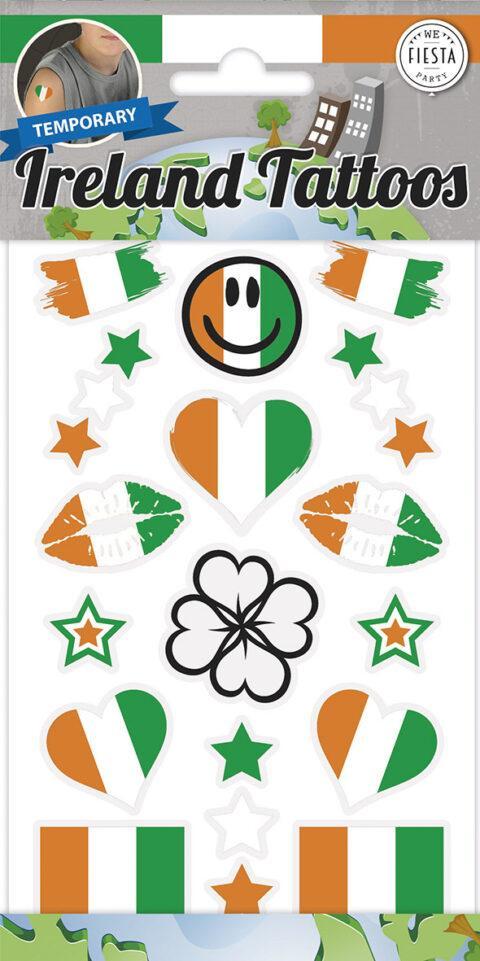 Nep Tattoos Ierland, Hobby en Vrije tijd, Feestartikelen, Nieuw, Verzenden