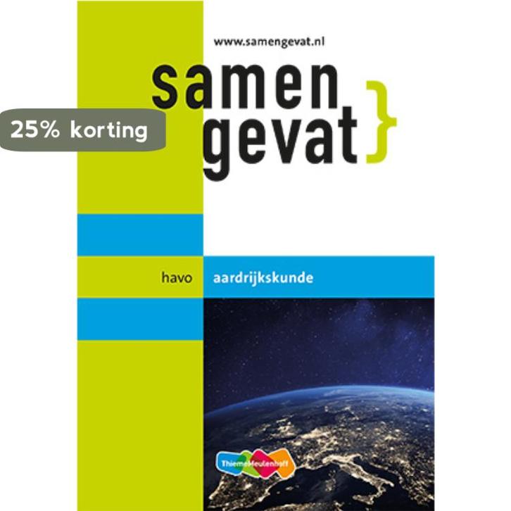 Samengevat havo Aardrijkskunde 9789006372410, Boeken, Schoolboeken, Gelezen, Verzenden