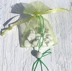 Jute zakje met gelukspoppetje, fortune cookie en kaartje, Sport en Fitness, Golf, Verzenden, Nieuw, Overige typen, Overige merken