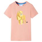vidaXL Kindershirt 128 lichtoranje, Verzenden, Nieuw