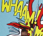 Gerard Boersma (1976) - Whaam! (painting of a woman enjoying