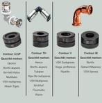 Uponor- S-press profiel persbekken -16/20/25 en 32mm - UP, Ophalen of Verzenden, Zo goed als nieuw