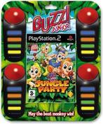 Buzz Junior Jungle Party + Buzzers (PlayStation 2), Spelcomputers en Games, Gebruikt, Verzenden