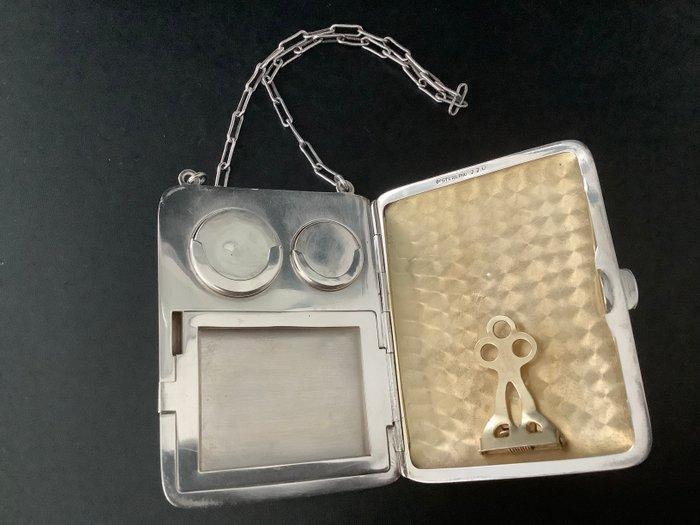 Sigarettendoos - .925 zilver, Antiek en Kunst, Antiek | Goud en Zilver