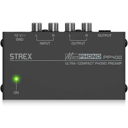 Strex Compacte Phono Voorversterker met RIAA correctie -, Audio, Tv en Foto, Versterkers en Receivers, Nieuw, Verzenden