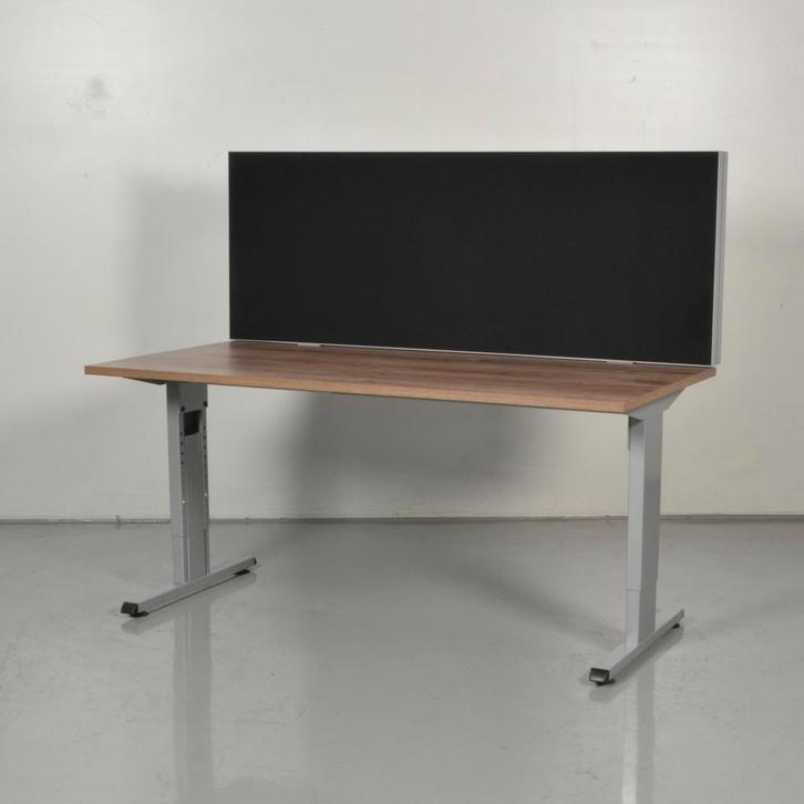 Scheidingswand Officenow - Zwart - 60 x 160 cm, Zakelijke goederen, Kantoor en Winkelinrichting | Kantoormeubilair en Inrichting
