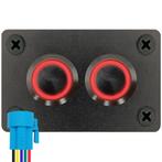 ProRide Metalen Drukschakelaars ON-OFF 12-24V  - 16mm -, Auto-onderdelen, Dashboard en Schakelaars, Verzenden, Nieuw
